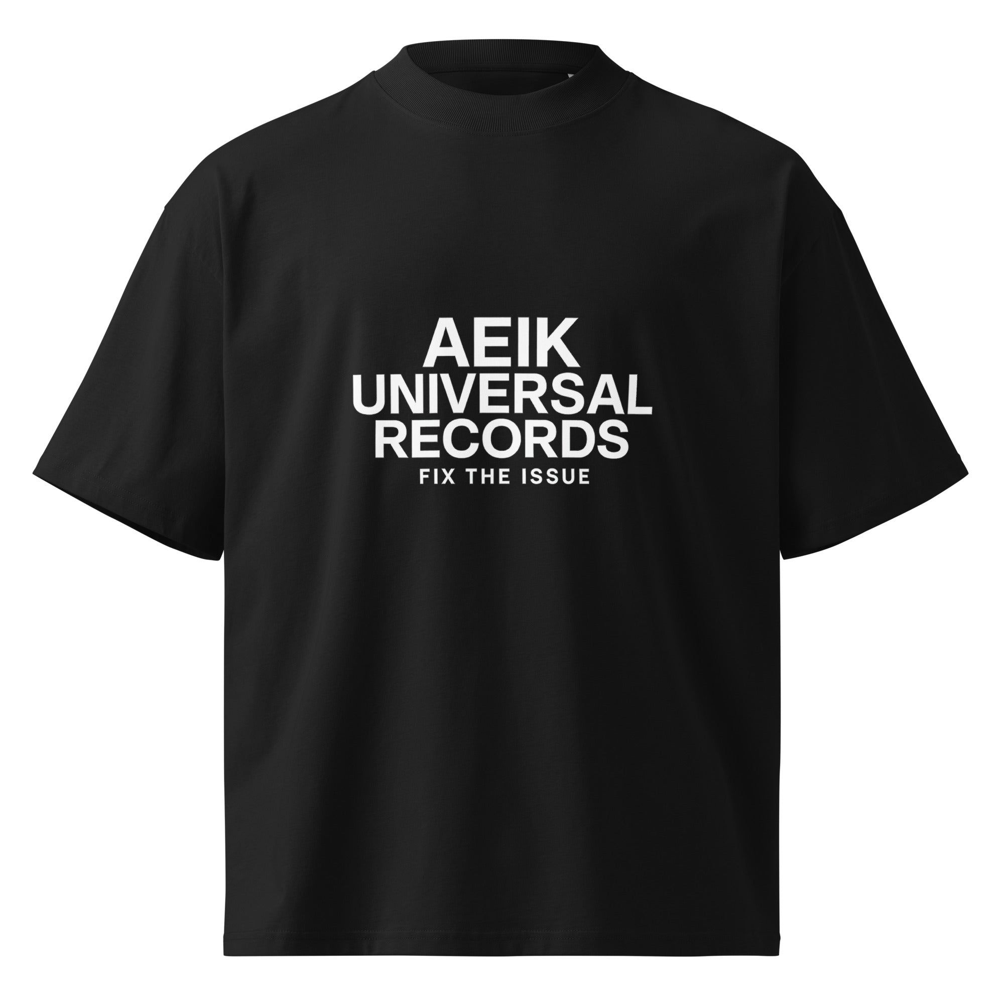 AEIK UNIVERSAL RECORDS – Fix The Issue Tee - Black, L image