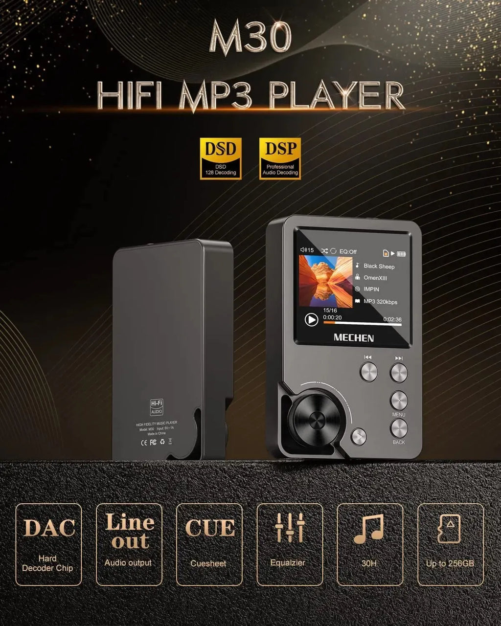 HiFi MP3 Player M30 image 1