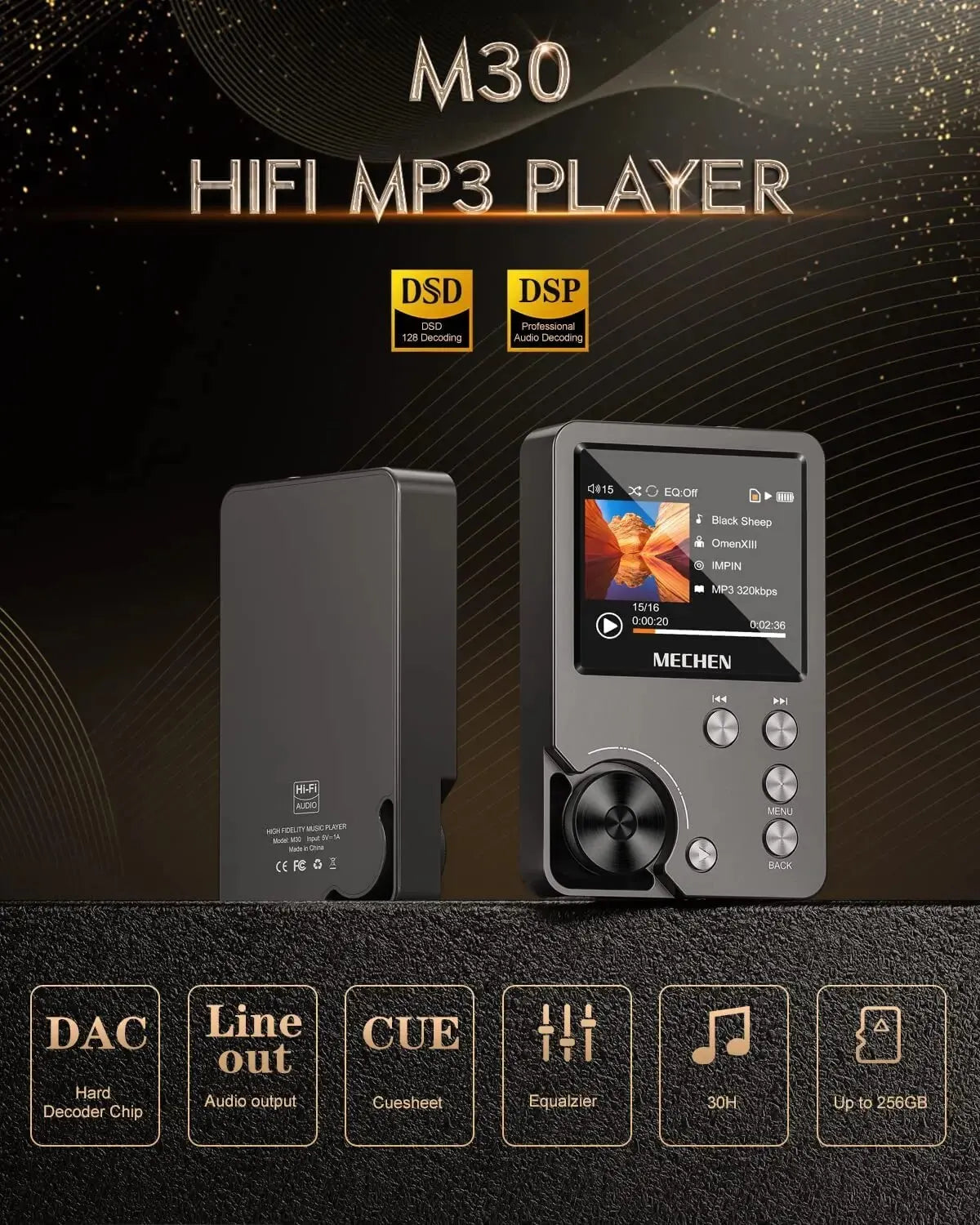 HiFi MP3 Player M30 image 1