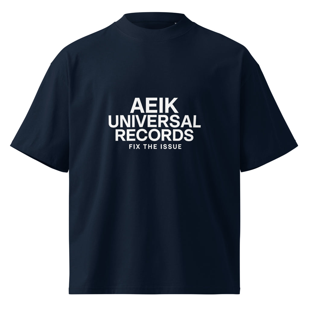 AEIK UNIVERSAL RECORDS – Fix The Issue Tee - French Navy, M image