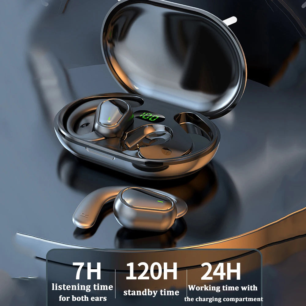 HiFi Stereo Ear Hook Earbuds image 1