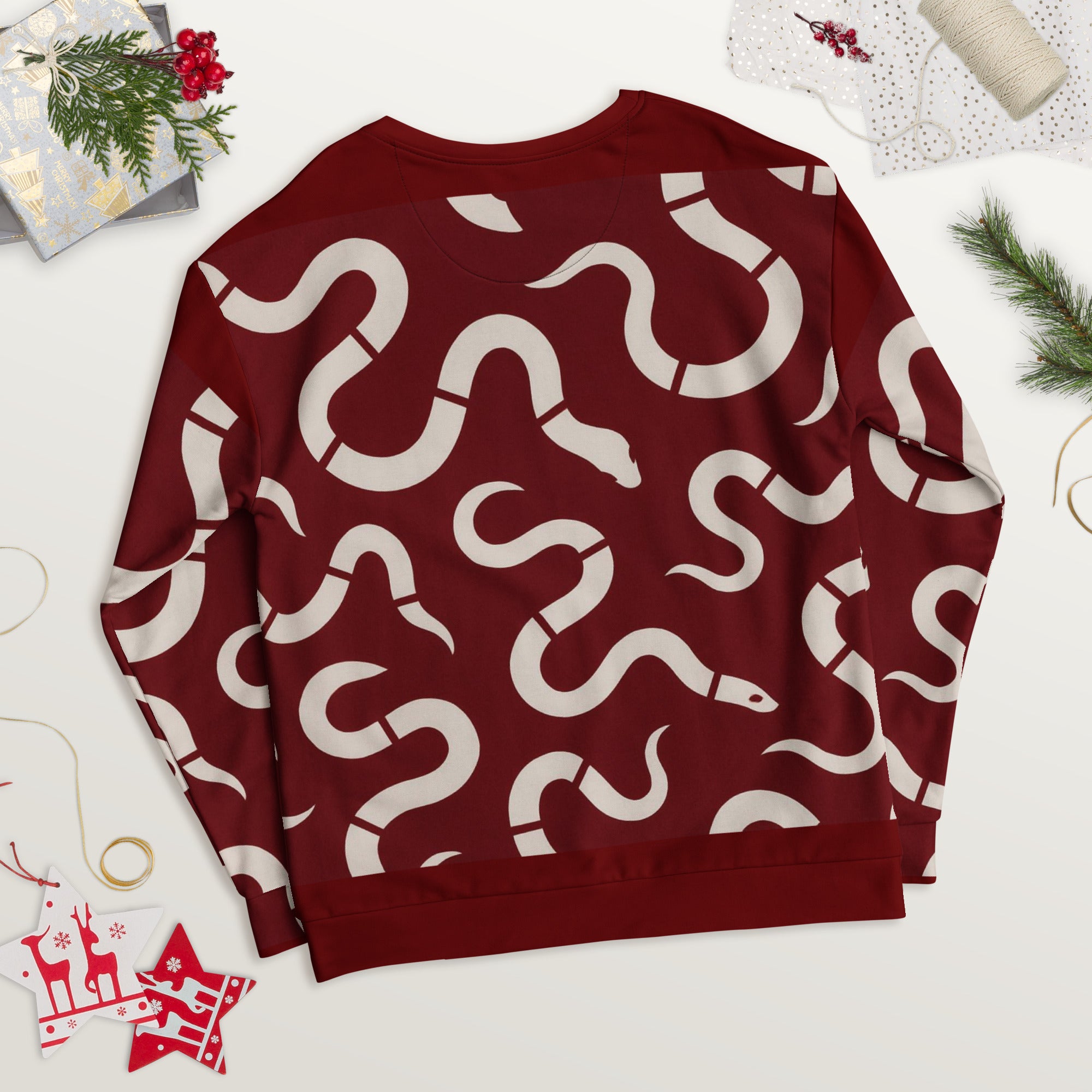 SINNXER Serpent Long Sleeve – Deep Crimson Edition image 2